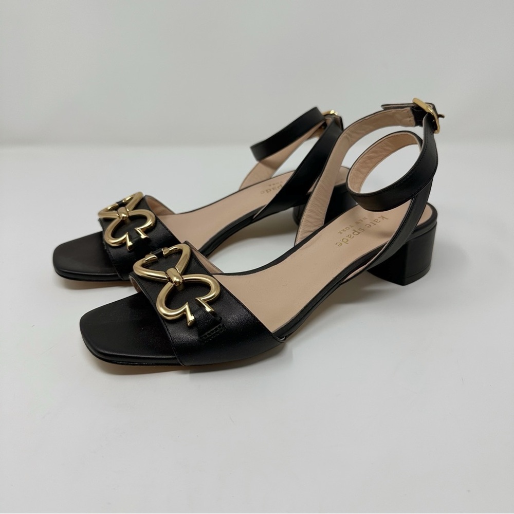 Kate Spade Lagoon Heart Ankle Strap Sandals Size 7 - Picture 2 of 5